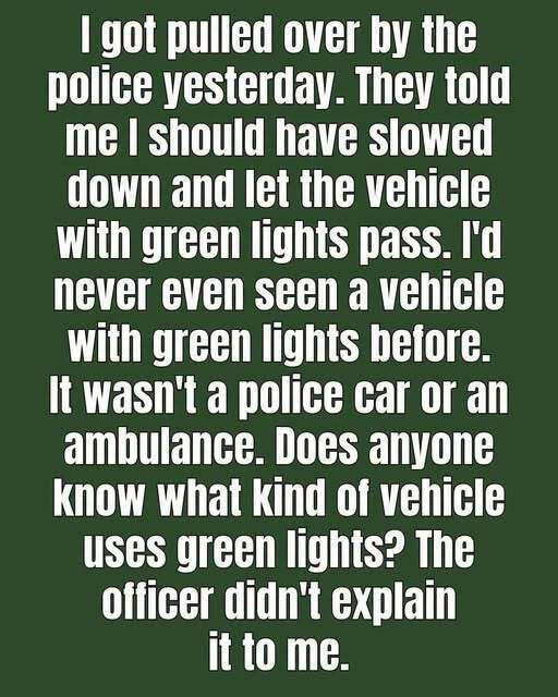 What Do Green Lights on Cars Mean?