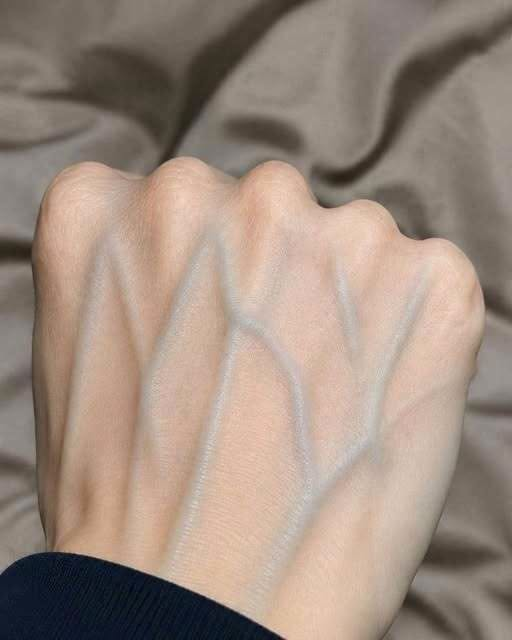 If your veins are visible in your hand, it is a signal