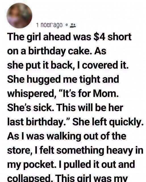 A Small Act of Kindness at the Grocery Store on an Ordinary Afternoon Turned Into a Moment I’ll Never Forget