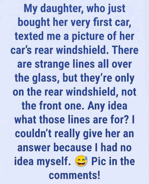 Ever Wondered What Those Lines On Your Rear Windshield Actually Do?