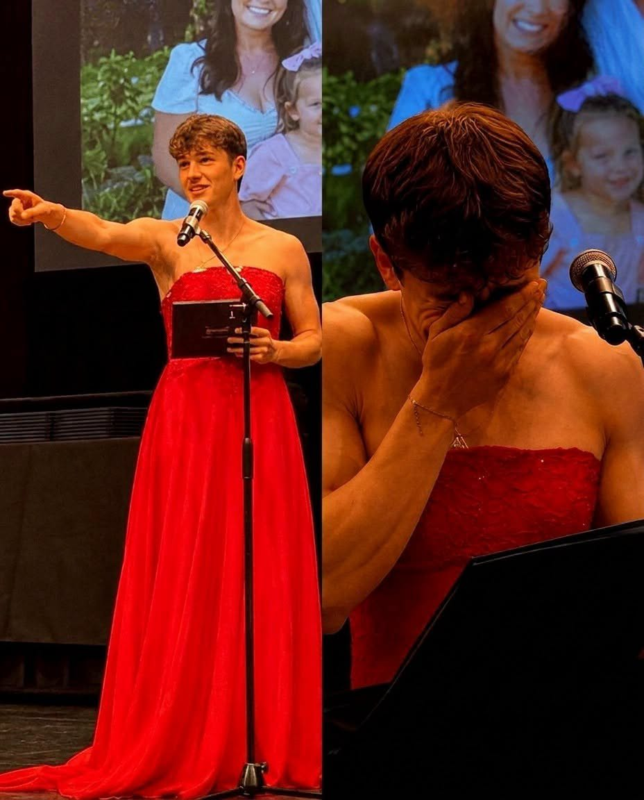 My Son Walked Across the Graduation Stage in a Bright Red Dress—Then Everyone Learned Who It Had Belonged To