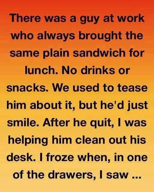 The Quiet Coworker With the Plain Sandwich Was Feeding Children in Secret