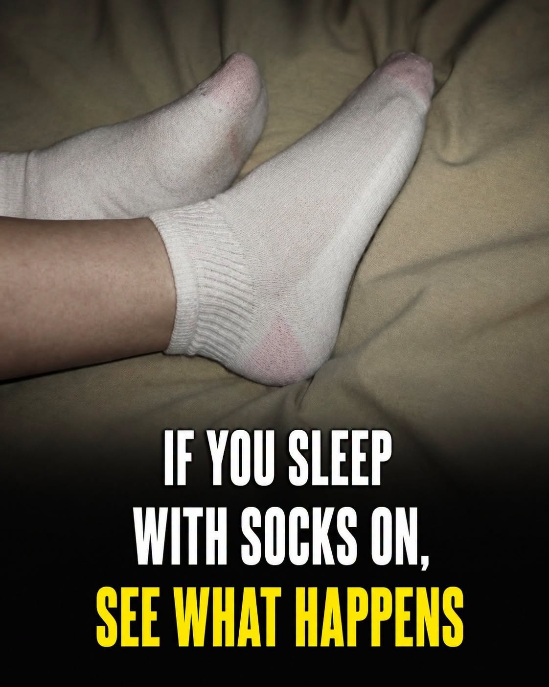 Here’s What Really Happens When You Sleep with Socks On