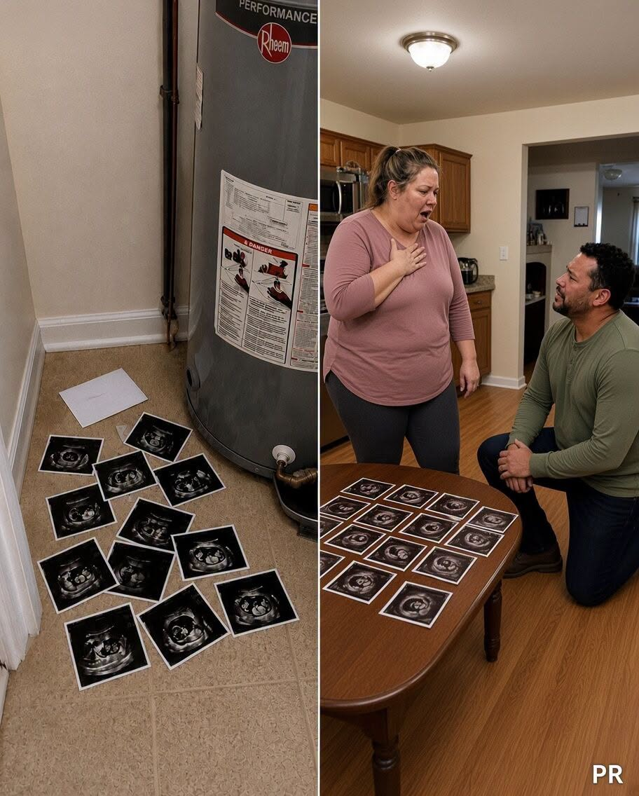 My Husband and I Cant Have Children, So I Was Stunned to Find 12 Ultrasound Photos Hidden Beside Our Water Heater Then He Fell to His Knees and Said, I Made Your Mom a Promise