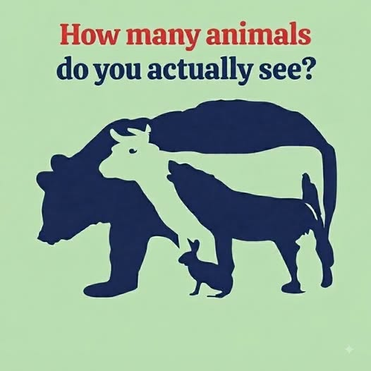 How Many Animals Do You Actually See? The Optical Illusion That Challenges Your Eyes