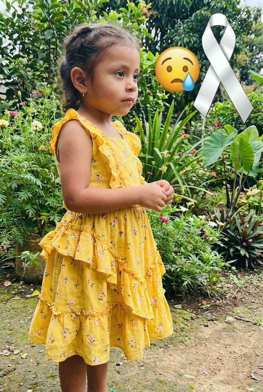 The 5-Year-old girl who was hit