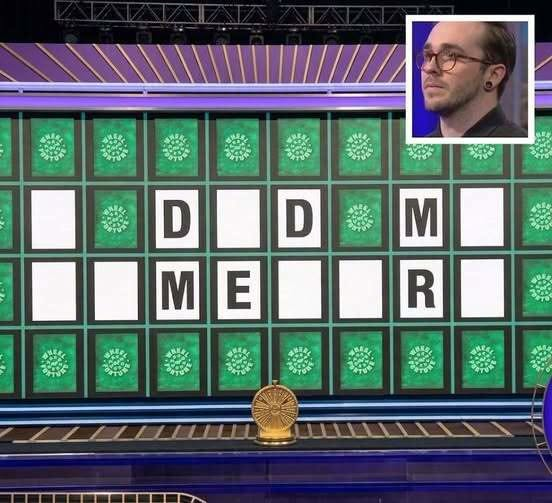 This Wheel Of Fortune Puzzle Has