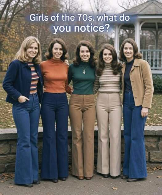 Girls in the 1970s: What Detail Do You