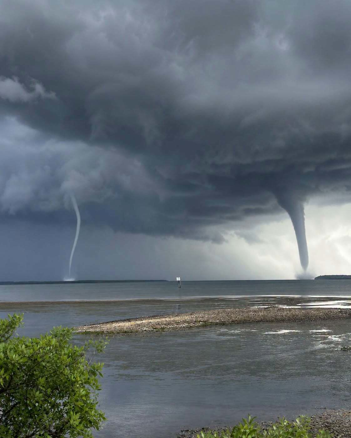 Two marine storms just occurred minut