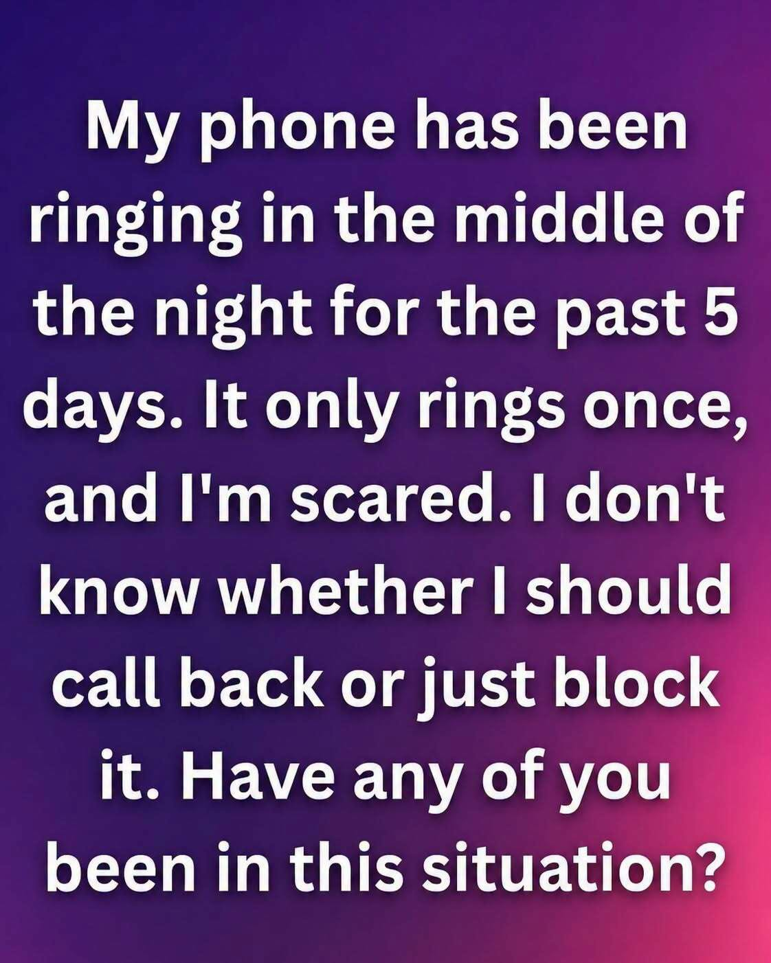 Why Unknown Calls Can Be a Warning Sign
