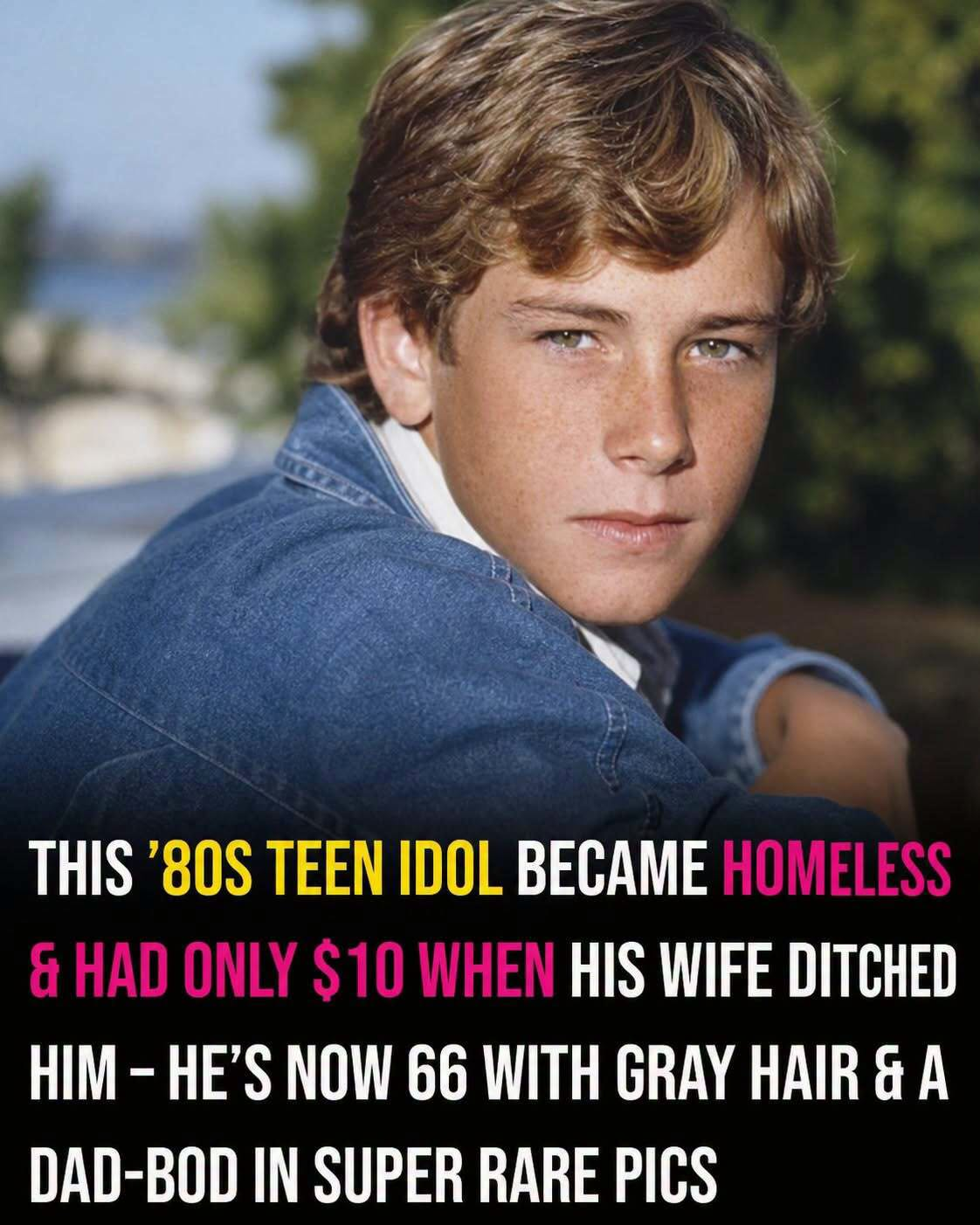 From Teen Heartthrob to Starting Over: A Story of Resilience