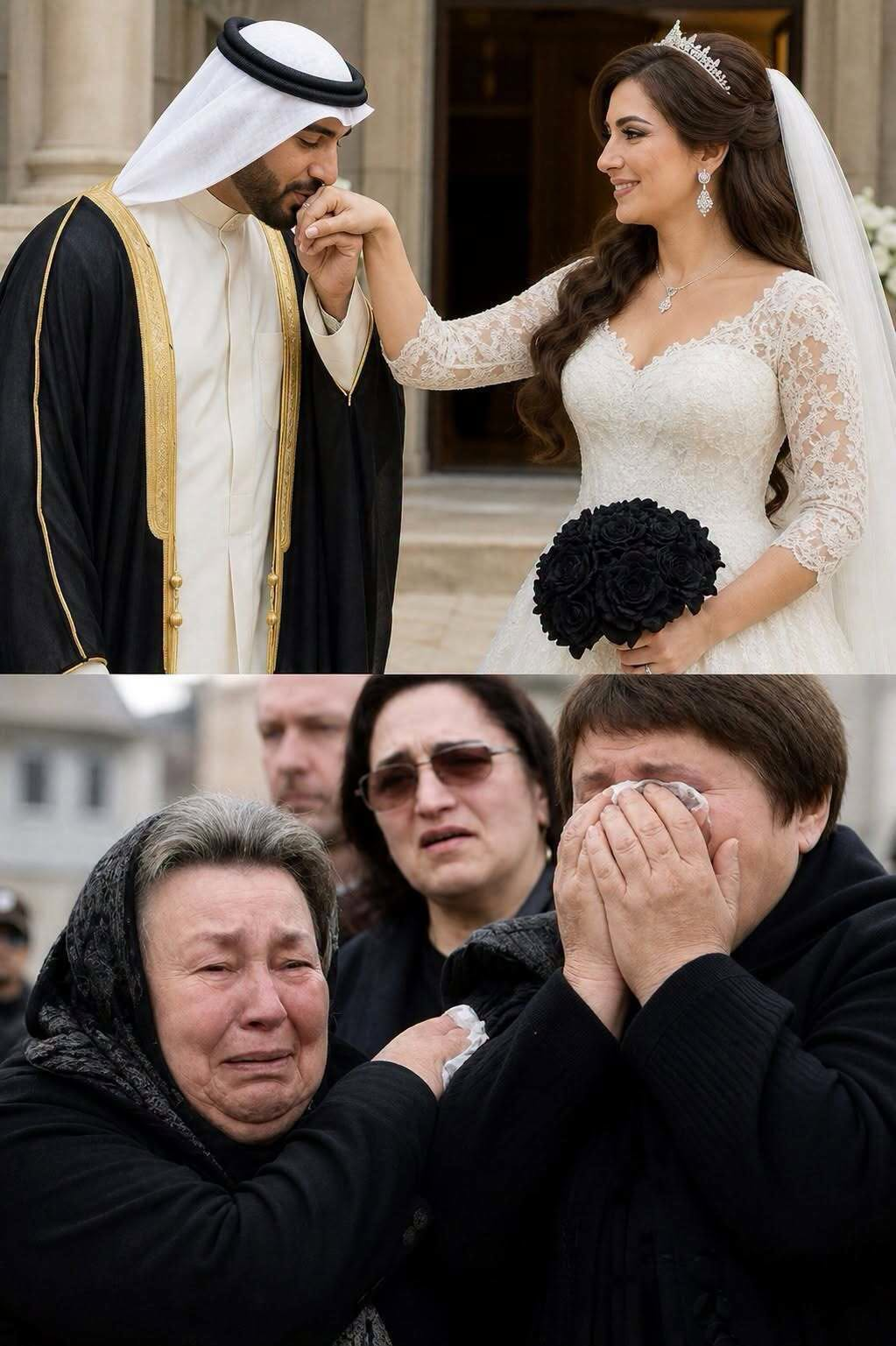 She married an ARAB millionaire and the next