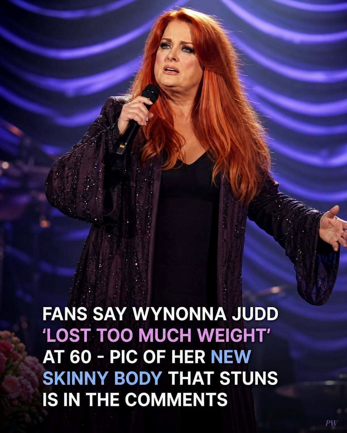 Fans Notice Wynonna Judd, 60, ‘Lost Too Much Weight’ as She FIaunts ‘Skinny’ Look in Black PIunging Outfit