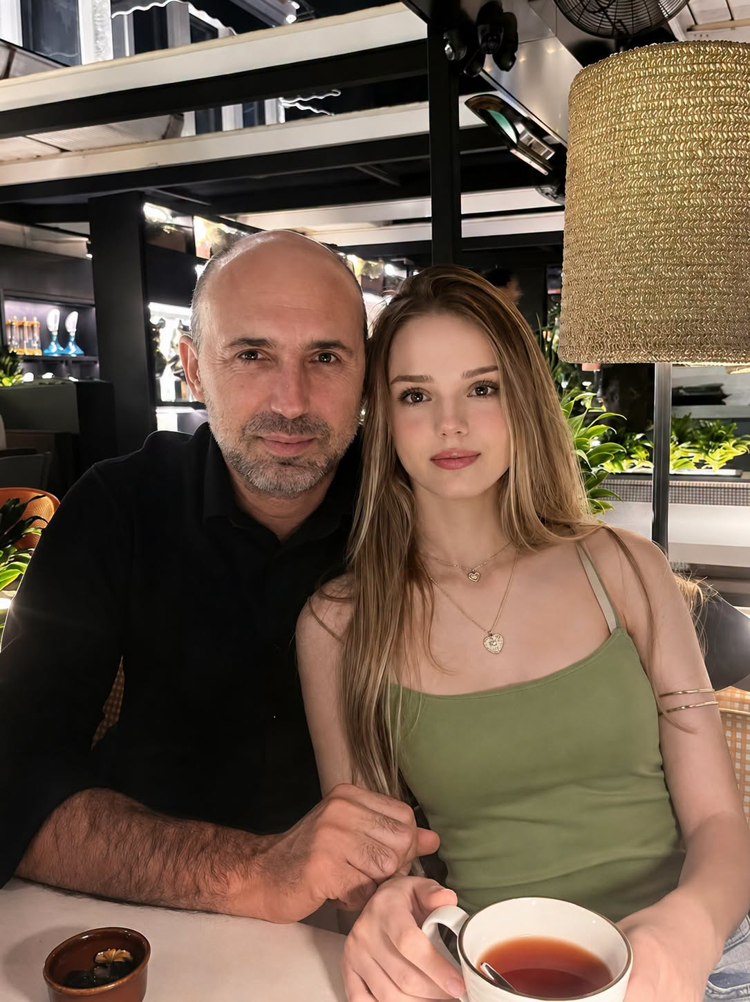 My father invited me to dinner, held my hand, and told his friends, “Meet the girl I love.” I sat there frightened—Until one of his friends said something that made me burst into tears…