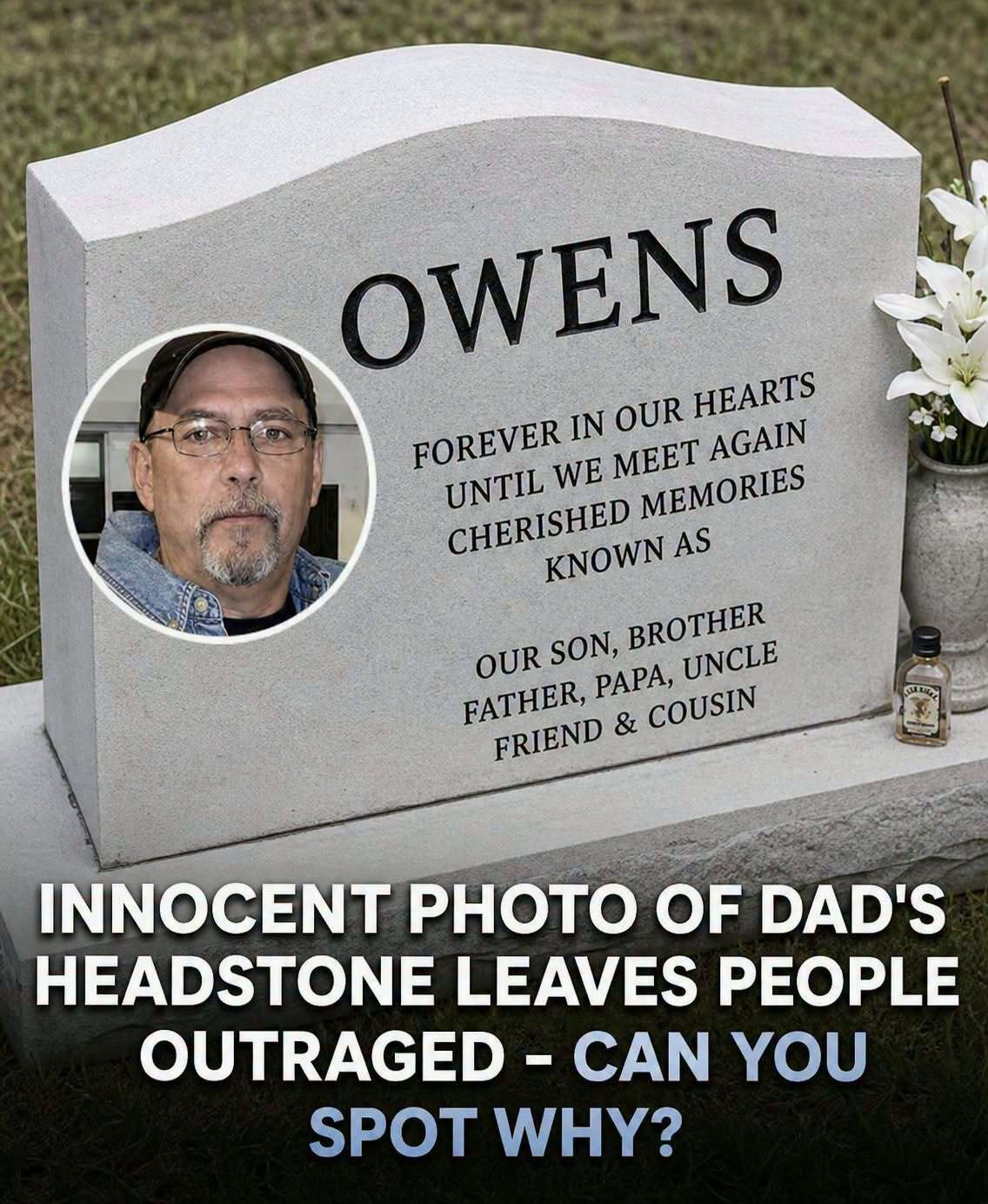 Hidden Words on a Grave