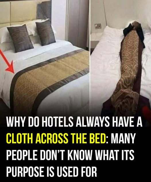 What’s the Purpose of the Fabric Strip Across Hotel Beds? (It’s Not Just for Looks!)