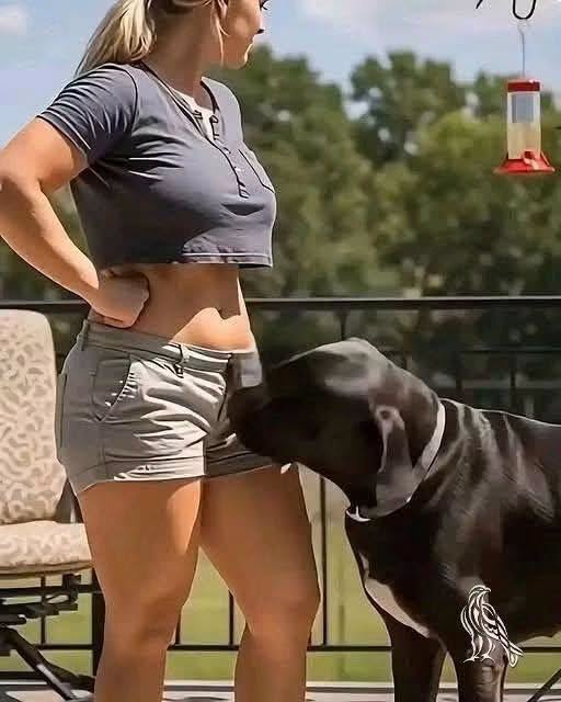 If your dog is sniffing your wife’s … it means she has… See more