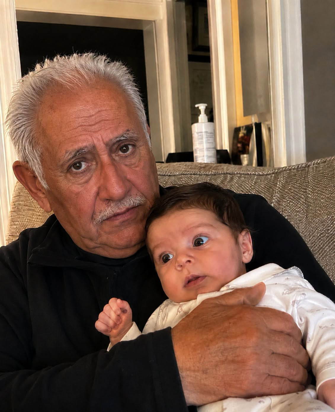 After I gave birth, I brought my daughter to meet the grandfather who had raised me — but the second he looked into her eyes, his face went white.