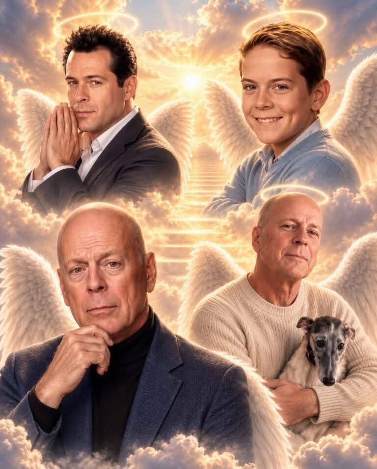 Goodbye to a legend: Bruce Willis…See more.