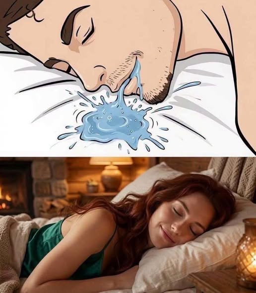 If you drool while you sleep its a sign that See more