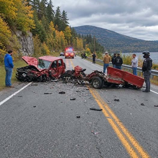 A severe crash occurred just minutes ago on the Sa… road ⠀ᅠᅠㅤ