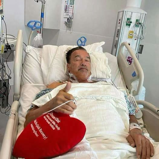 HT2. Arnold Schwarzenegger Hospitalized in Critical Condition… See more