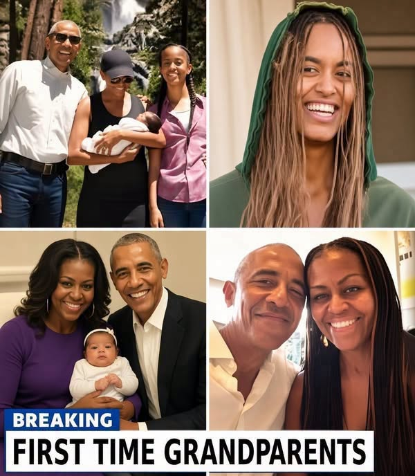 Michelle and Barack Obama Meets Malia’s Newborn for the FIRST Time Cute Moments!1