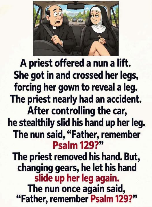 The Priest Finally Checked Psalm 129
