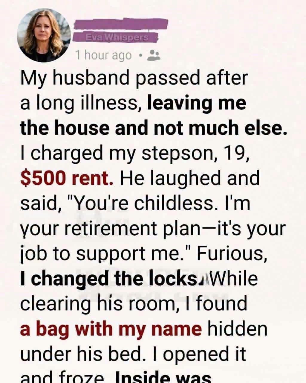 After My Husband Passed Away, a Painful Family Talk Uncovered an Unexpected Comfort