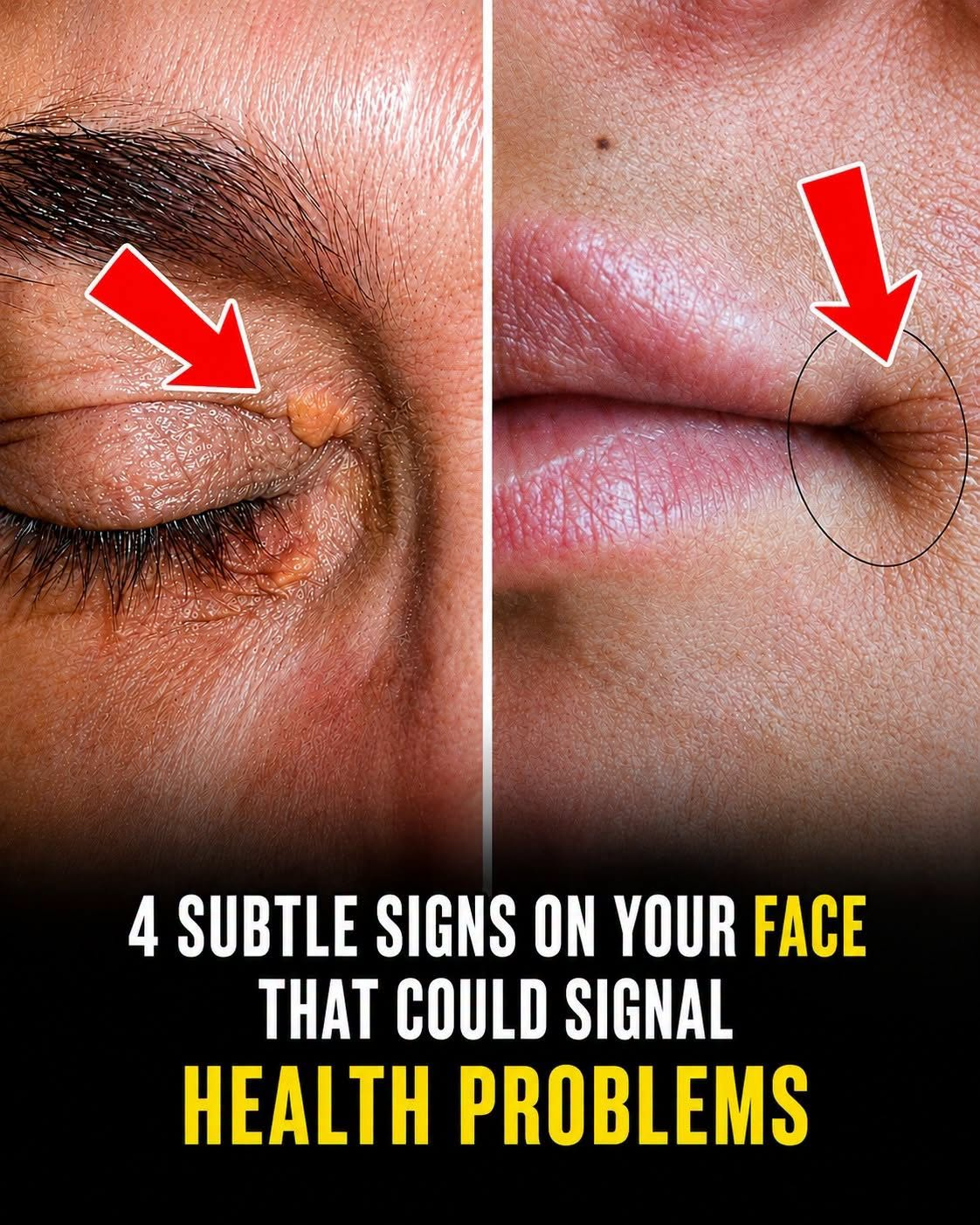 4 Subtle Signs on Your Face That Could Signal Health Problems