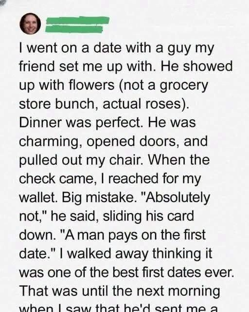 THE MAN WHO SENT AN INVOICE FOR LOVE
