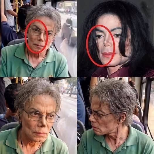 Michael Jackson was seen live and direct. He might not have d:ed but instead gone into hiding. A passenger who sat beside him took a picture of him and couldn’t believe he’s still alive while the world thought he was de:ad. Check below fore more photo
