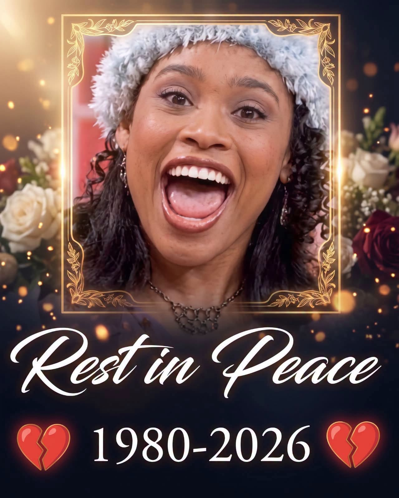 With heavy hearts, we announce the pasing. When you find out who she is, you will cry