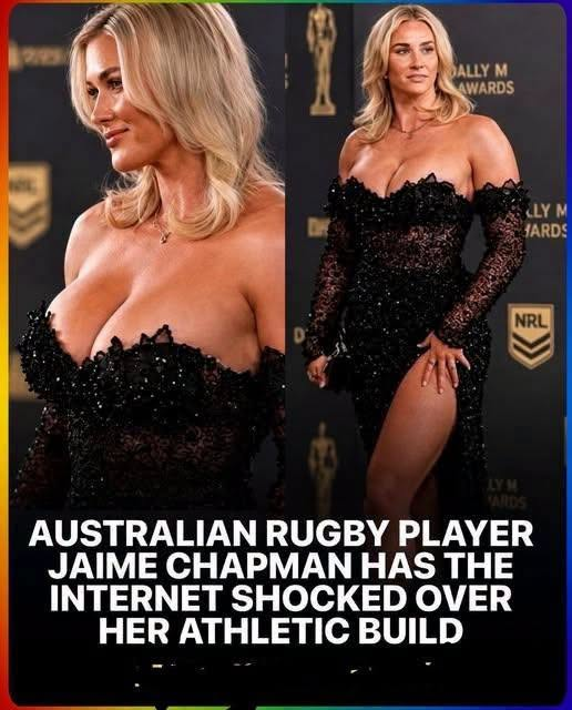 AUSTRALIAN RUGBY STAR JAIME CHAPMAN TURNS HEADS AT 2026 DAL…SEE MORE
