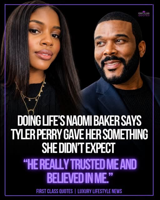 NaomiBaker walked onto a Tyler Perry set worried about getting the role right and walked aw