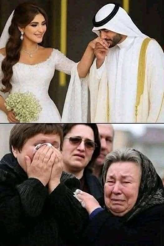 She married an ARAB millionaire and the next day she