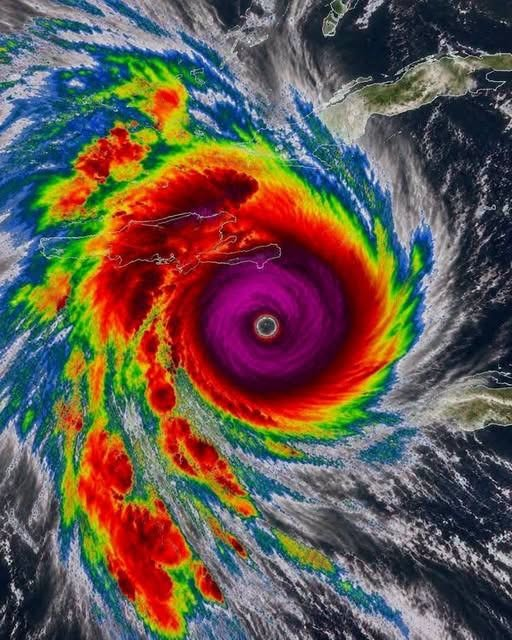 BREAKING NEWS Massive Hurricane MELISSA CATEGORY 5 forming… See more ⠀͏