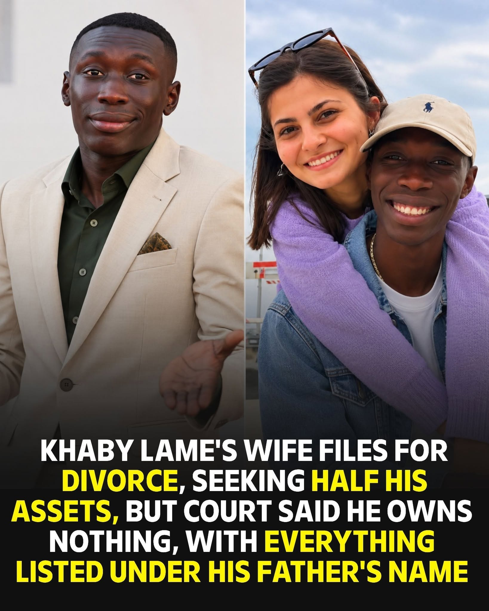 Khaby Lame Divorce Rumors Go Viral as Claims About His Wealth and His Father’s Name Spread Online
