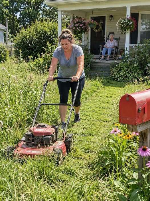 I Helped the Elderly Widow Next Door With Her Yard, but the Sheriff’s Request the Next Day Made My Blood Run Cold